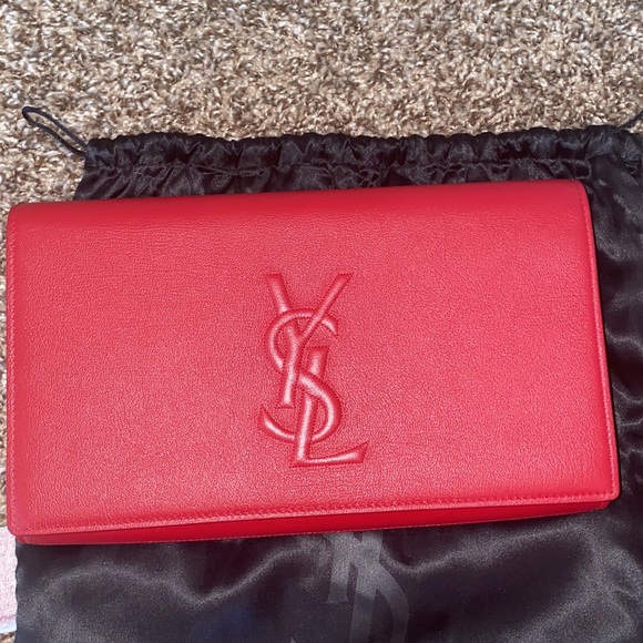 YSL leather clutch - Picture 2 of 13